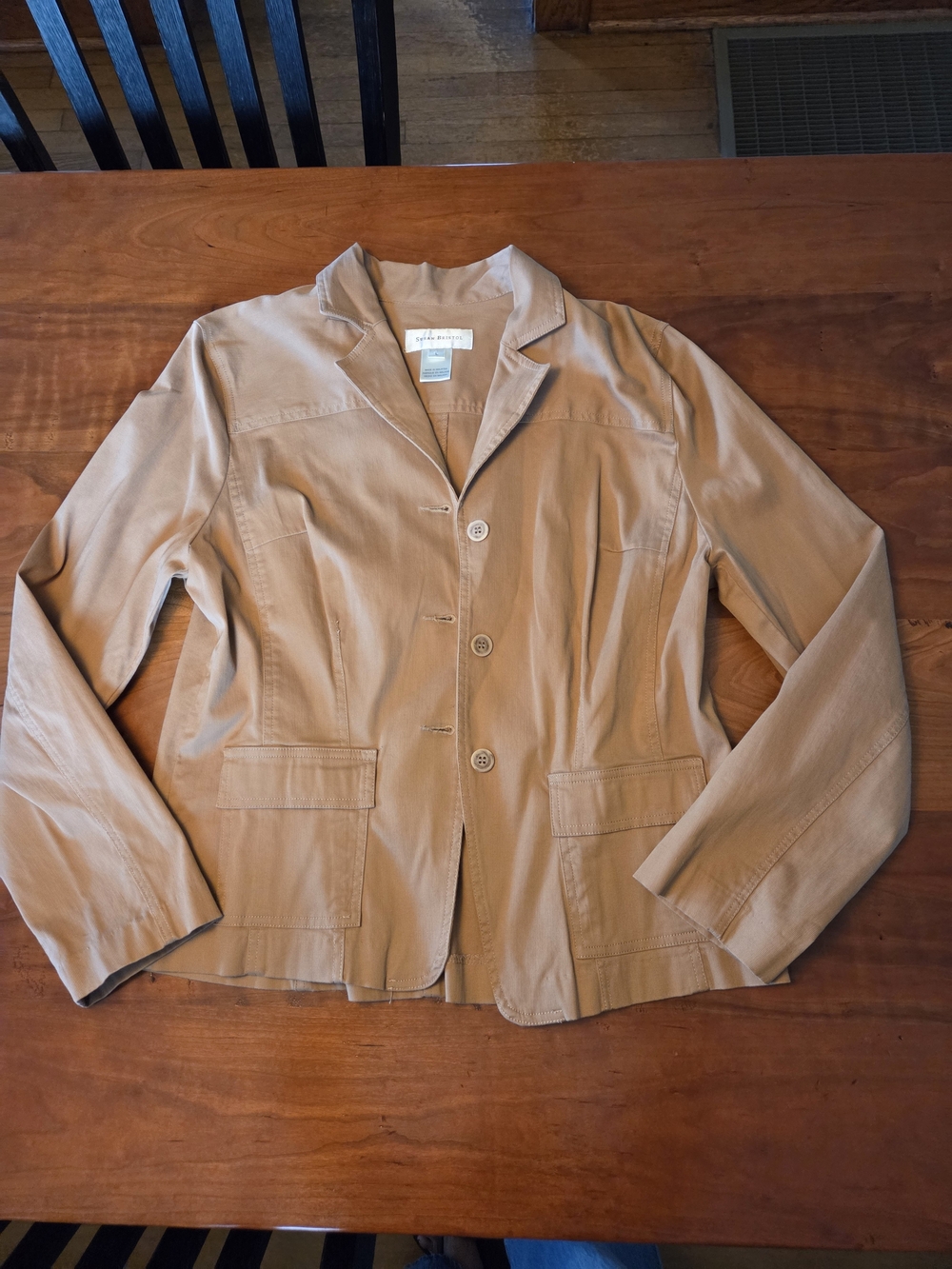 Vintage Susan Bristol Button Down Light Jacket